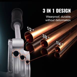 VEVOR外径1/4“、38/”、1ABK/2手动水平“管铜铝管弯管机