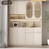 一体置油物客厅展示柜现代简约酒柜奶餐边风柜高FDN架柜靠墙