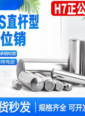 MS直杆定位销I6SO834实心LGV圆柱销子DIN325淬火销钉1正公差Ф7-