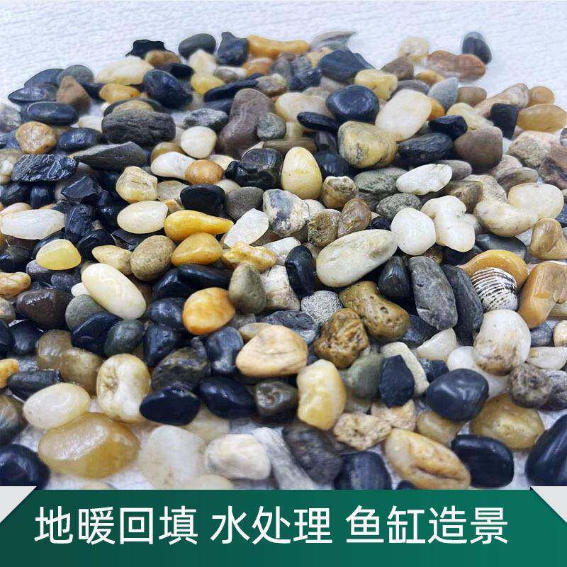 地豆石卵小鹅石石沼VAN泽过滤鱼缸造景暖原回填找平石子鹅卵石滤