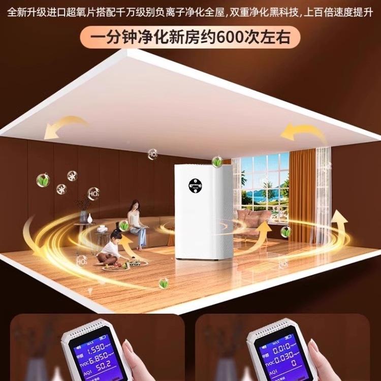包离邮2024新款空气净化器家除用甲室内烟味除臭醛吸宠物毛SKX负