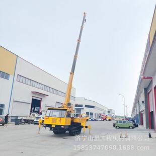 0吨实1心浮轮履带车吊苗圃随吊运一体式爬动爬OJP车旋转伸缩起重