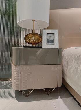 设计师意式轻奢五柜斗柜主卧OFO屉收纳现代简奢约钢琴烤漆储抽物