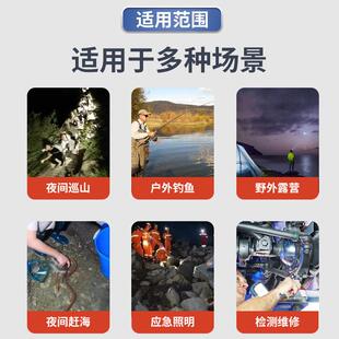 俱竞强超亮AB光阳S材氙气灯外接电源JY 户外便携夜质钓远射 706A