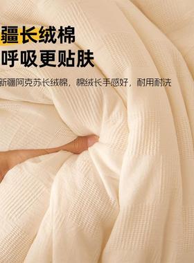85%芯黑河大豆被纤维被全棉厚提花被夏被春秋被加子纯棉保UYC暖冬