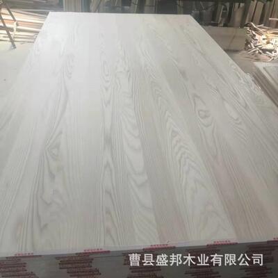 18mm双AA白片OGY蜡木直拼板大板实木拼板木原板无结木疤E0级别