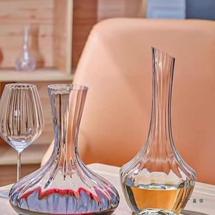 颜值爆酒款水晶速玻璃红酒快醒器欧式分酒器大容量高分F98MTT8J酒