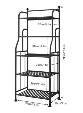5层金属植物架铁花架储,物架花盆展示架yaaa019盆室内支和室外收