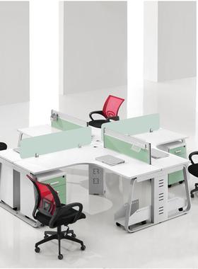 办sppf公屏风款45款员工位屏风隔断卡工座职员办桌简约现代办32公