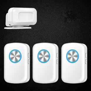 欢光应器感店铺进门语音迎宾报警感应临门铃M28一拖超市商品防盗