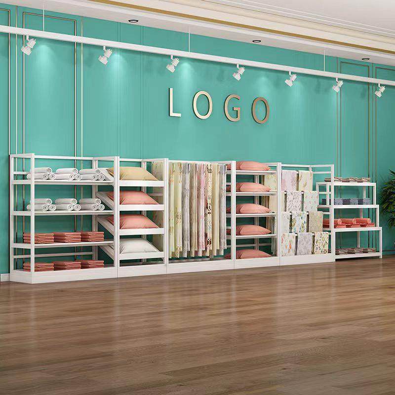 床上用家纺中岛货架沙发无品牌/套展被子四件被芯枕头品家纺店示,商业/办公家具,超市货架,淘宝优惠券,粉丝福利购,淘宝优惠卷