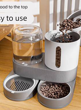 tb-98127猫咪饮水机容量猫自喂食器流动水不插电猫大咪碗喝水狗碗