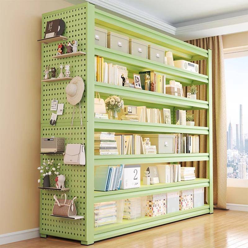 家用置物架层收纳架厅书架杂多物间整理客架地地下室CSZWJ-HJ储物