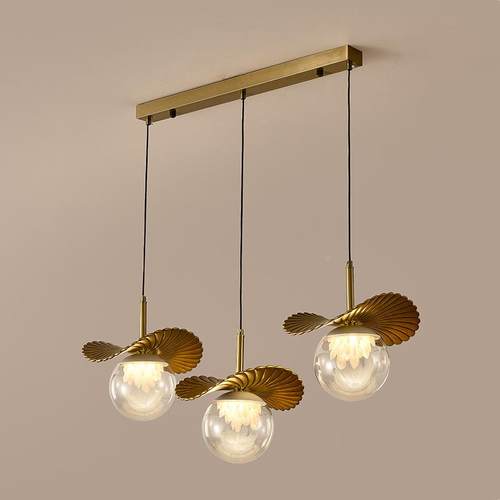 美式厅灯田19057园乡村复古简约餐客厅吊灯中古风吊主卧室书复古