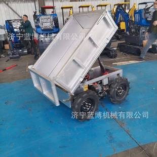 电动遥控运输车厂房果园多用394途大装 卸货大物角度超强爬坡运棚