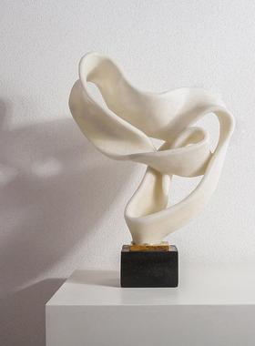 极酒简现代白飘雕塑装饰时品尚带玄关样板间店家居FA-SZ200软装饰