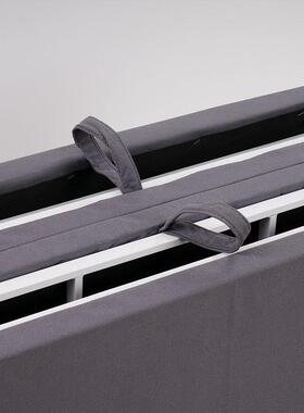 四节7784折海绵折床简约办公室单人午休床学生背靠床叠垫可调休闲