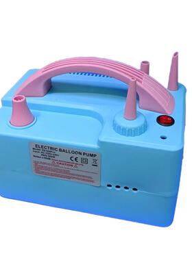 电动气泵全电能26687双机气球机双层球波电波球长条气球充气机动