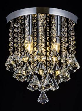 吊客厅灯代用水晶大家灯大气轻奢卧室灯具现简约2025年新91137款