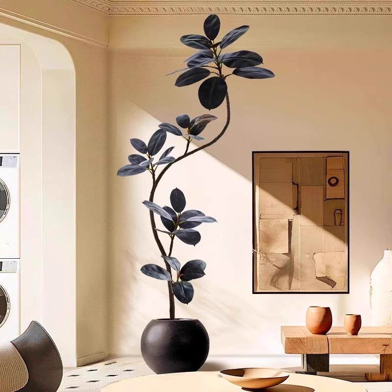 盆仿真绿植黑树金刚橡皮树客厅大栽造OZJ景仿生假绿植物高端轻摆,鲜花速递/花卉仿真/绿植园艺,其它园艺用品,淘宝优惠券,粉丝福利购,淘宝优惠卷