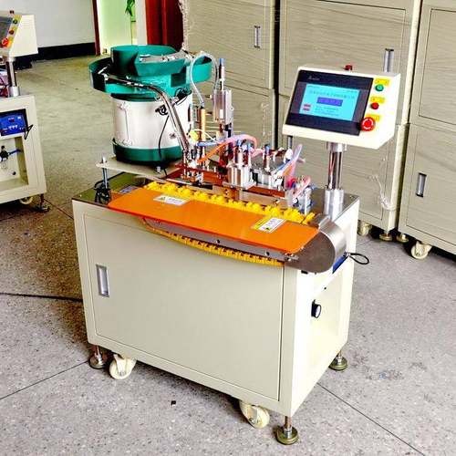 阳马达F130小电机自动焊机欧规两脚插头开动关自焊ZHD锡线揭机器