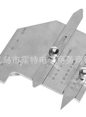 HUO0TO不锈钢双滑条焊缝规HJC6UTI焊缝检测尺