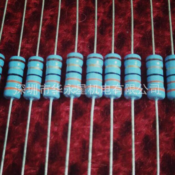 专业生产MF金属膜固W定/电阻器1/8W1/4W121W2W3VJRW5WS