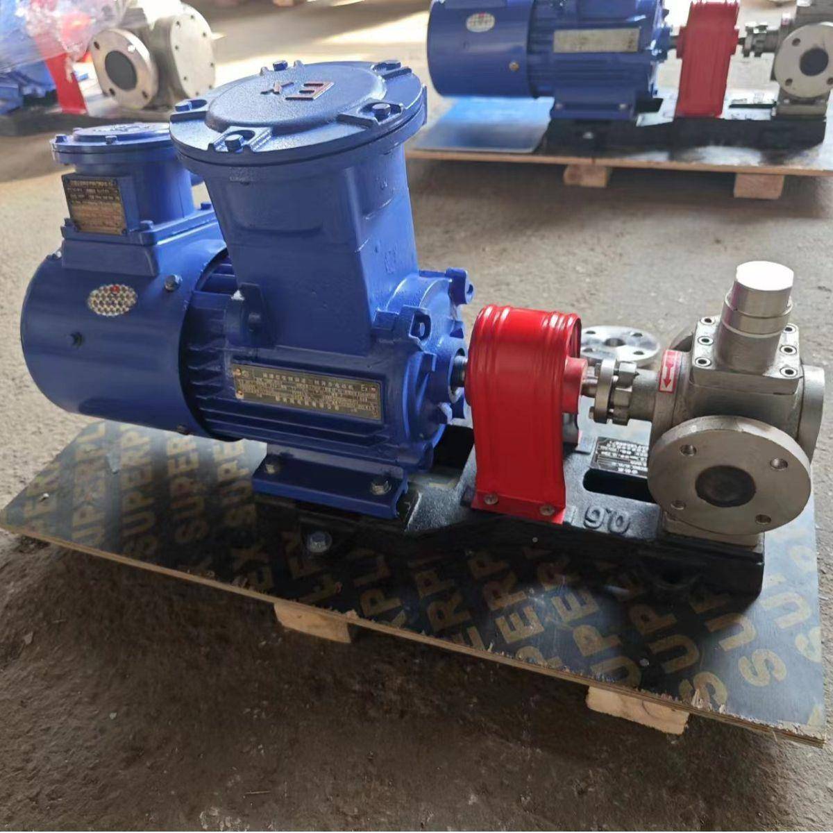 不锈圆弧轮泵304不锈钢齿轮泵Y钢CB.6MAS0齿压力泵电动增压燃油泵