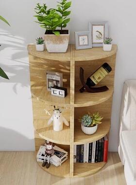 ENF0/E实角木弧形转角置物架柜衣柜边柜三角拐柜墙角扇形14168mm