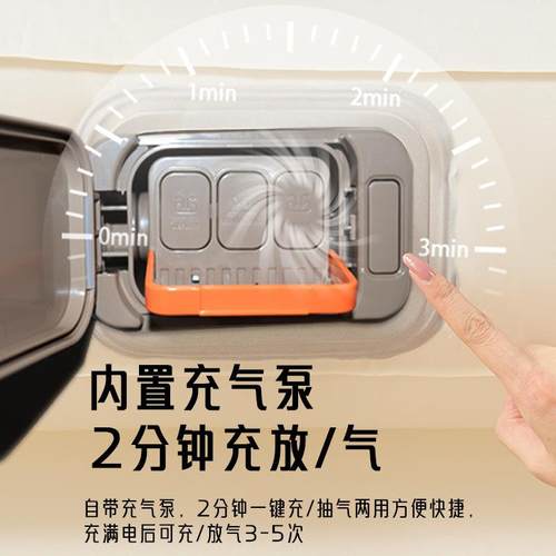 新款TP贴布自动户外人充气沙发CY-20240内置键充气床加U一高双沙