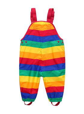 直销现货新款童女童外运动背带儿童儿户冲锋23HKRP20裤男长裤