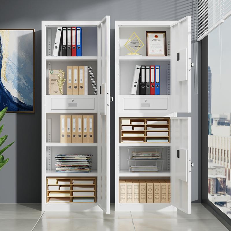 单门电子保密柜办指公室密码锁文件柜单资人档铁皮料柜YE-BMG-0纹