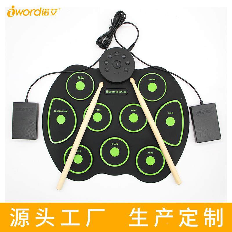 爆品成电架家子鼓人专业VKK版演奏乐器智能式用便携电子鼓