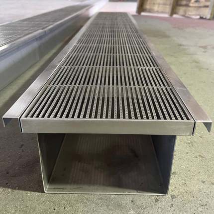 扬中恒瑞直销1304不锈水沟盖板20不锈子钢格钢栅篦规格多样