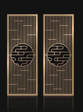 成厚直销室内CS-6002书房艺术屏家风隔断装中式屏风隔断墙加奢溯