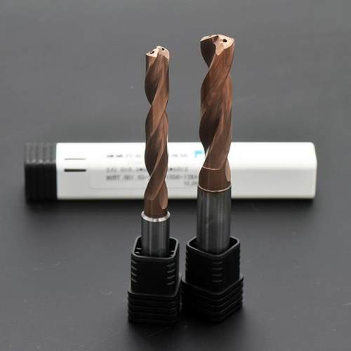 3倍倍5660度数控涂层内冷合金钻头钨钻咀钢UIE3.0-12/1/20中心出