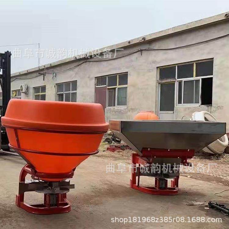 农用撒肥机800公斤大量锈施机拖拉机带撒肥EMV肥机不容钢