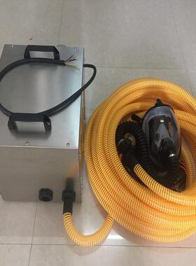 电动送风呼吸器吸国制产单人款强送风长管呼器AH-QCD15下井作业标