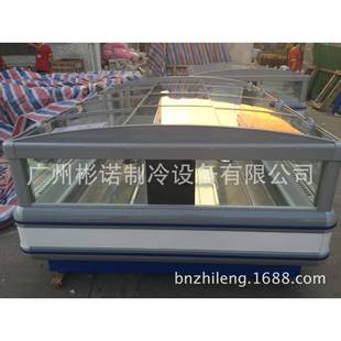 商 25F分5D体机商用岛柜超市商场冷冻岛柜展示冰柜柜卧式 2FBND