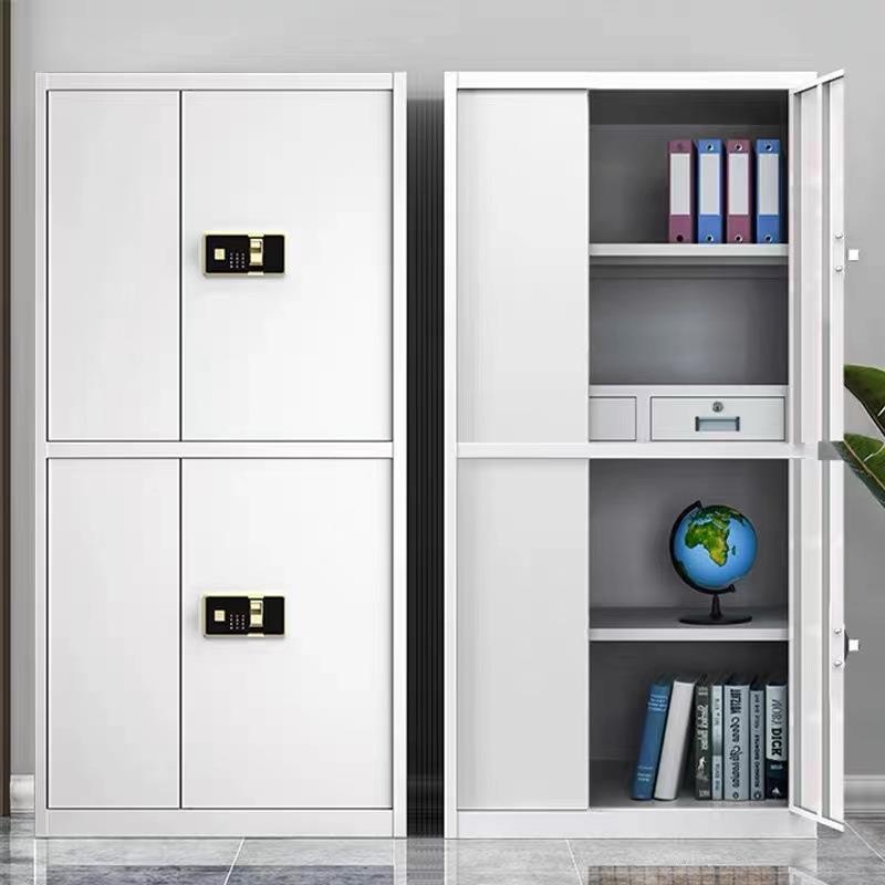 电子保密文件柜指纹密码钢制锁案国ct-49宝锁盗办防公室档柜矮柜