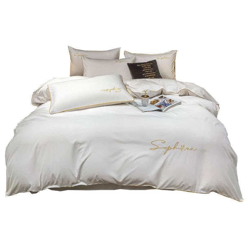 床上六八套七件套四件套酒带件被芯枕F96H5TST芯白色店被子褥子全