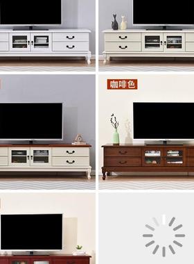 实电视柜茶ORL几组t合现代简约小型美式家户用地柜客厅欧式电木视