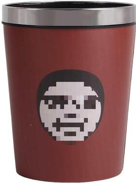 sa房dult可爱卡通室客厅F8757H88厕所卫生间家用厨料压圈塑垃圾桶