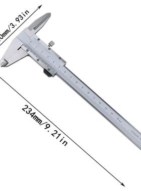 上爪加孔LJB长游0标卡尺-150mm上径爪加长卡尺内深孔内测量