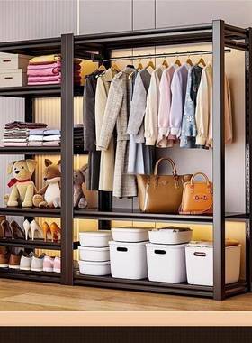 放式家衣架衣XHC柜衣帽间卧室简易用衣厨服装货架置开物架落地铁