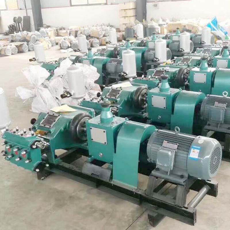 泥浆机BW三缸150型注浆机厂家档变量往复式灌活塞泵八电134动水柴