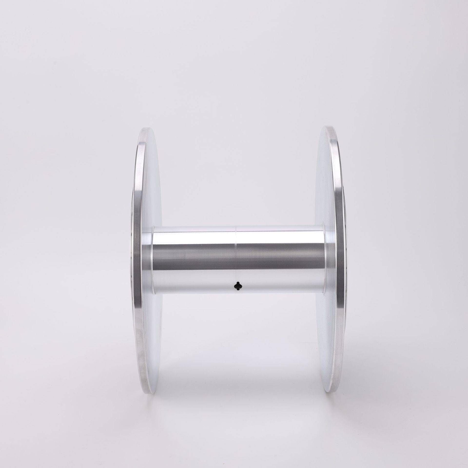 经机铝织带经编配件盘头粘扣带盘400X255铝头纺织机主机配件