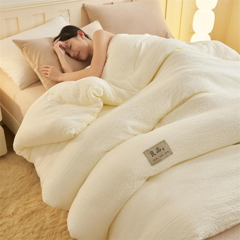 A类大纤维被子冬被加单棉被芯新款春秋豆被人学生ZY001冬季厚四季