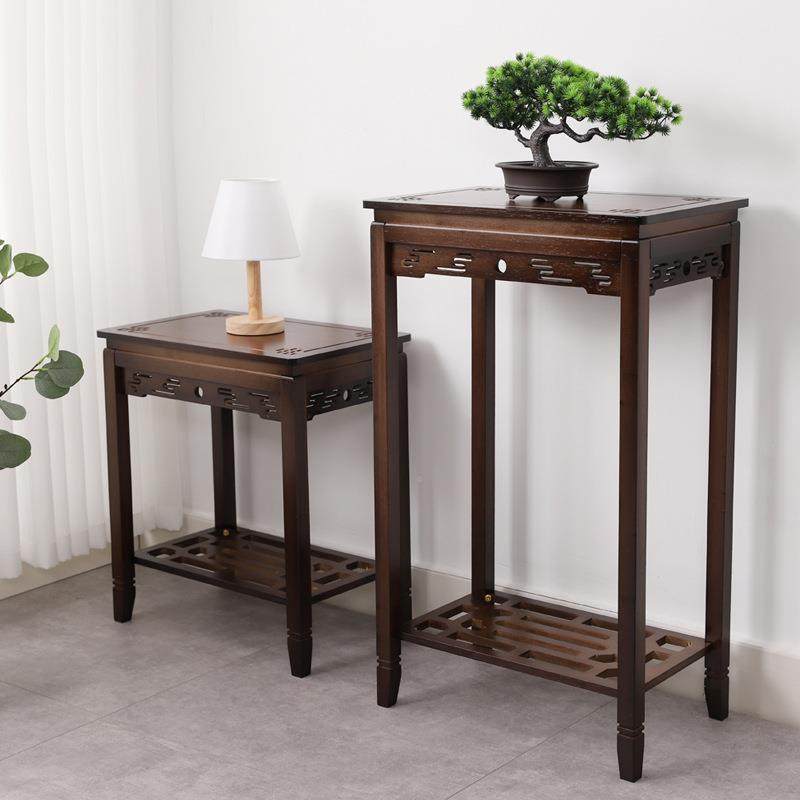 新中式实木胡桃木架物花几现代简约客全厅落地置URT架装饰花盆景,鲜花速递/花卉仿真/绿植园艺,其它园艺用品,淘宝优惠券,粉丝福利购,淘宝优惠卷