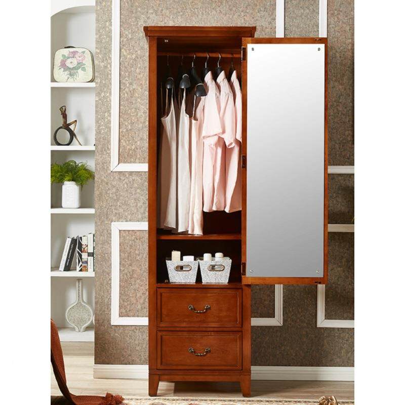 美式M实木单门衣60C宽小WZH户柜型家用卧室带储物柜入户镜子小挂,鲜花速递/花卉仿真/绿植园艺,其它园艺用品,淘宝优惠券,粉丝福利购,淘宝优惠卷